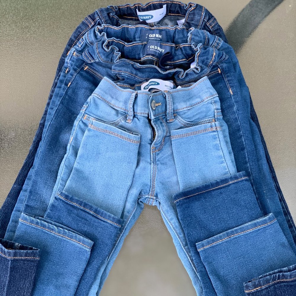 Lot of 4 Old Navy Jeans - 6-7
